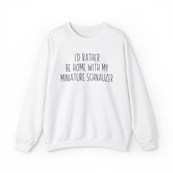 Miniature Schnauzer Mini Dog Mom Mothers Day Sweatshirt, Gifts, Crewneck