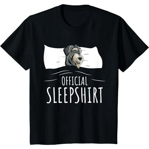 Miniature Schnauzer Pajama Official Sleepshirt T-Shirt