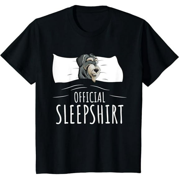 Miniature Schnauzer Pajama Official Sleepshirt T-Shirt