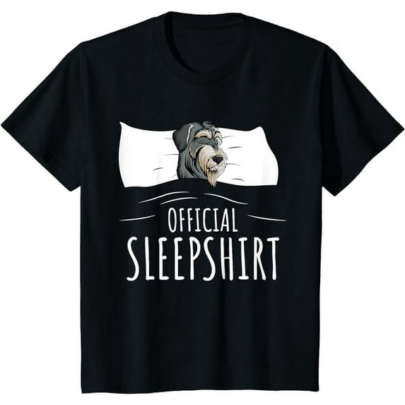 Miniature Schnauzer Pajama Official Sleepshirt T-Shirt