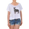 thumbnail image 1 of Miniature Schnauzer Printed 100% Cotton Short Sleeves Fashion Croptop WTS_08 L, 1 of 1