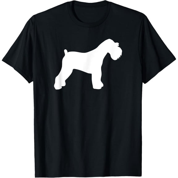 Miniature Schnauzer T-Shirt men and women can wear, black, white, gifts