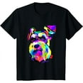 thumbnail image 1 of Miniature Schnauzer Tshirt Pop Art Dog Mini Schnauzer Lover T-Shirt, 1 of 3