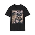 thumbnail image 1 of Miniature Schnauzer Unisex Softstyle T-Shirt, Schnauzer clothing, Dog shirt, 1 of 4