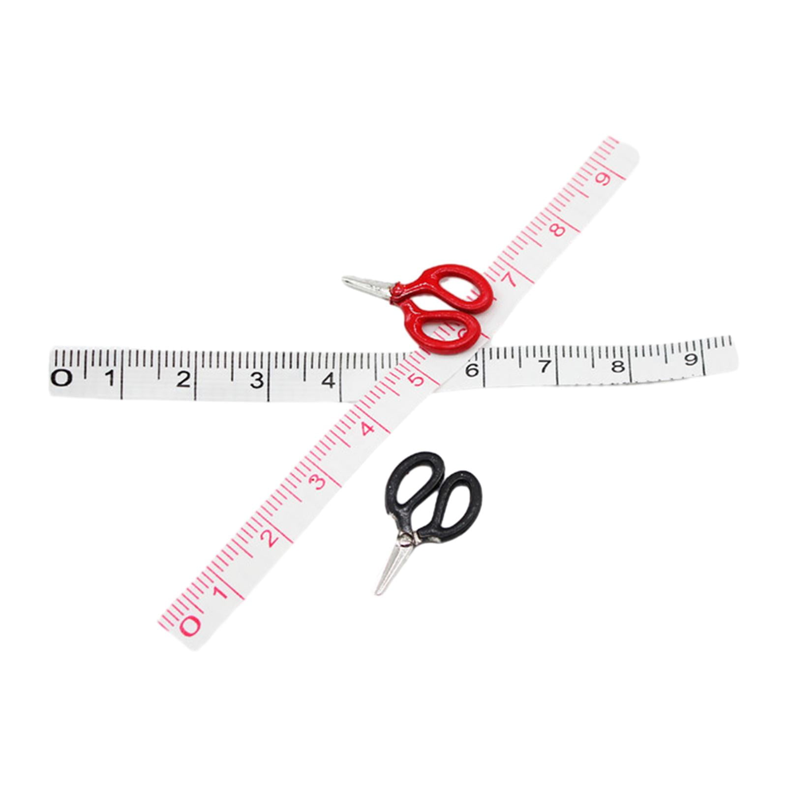 Miniature Scissors,Dollhouse Sewing Tool Set Miniature Scissors ...