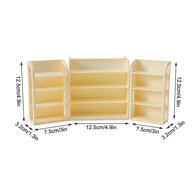 Miniature Simulated Supermarket-sided Shelves For Miniature Items ...