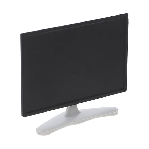 Miniature Simulation Flat Screen TV Television Model Furniture Children Toy