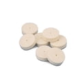 thumbnail image 1 of Miniature Square Edge Felt Wheels 1/2" x 1/8" Hard, Item No. 17.351, 1 of 1