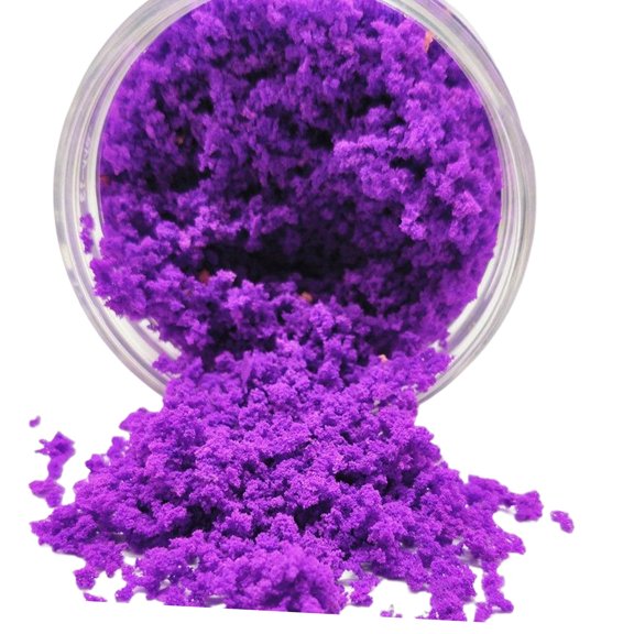Miniature Static Grass Model Railway Train Fake Grass for Railroad Accessory Violet