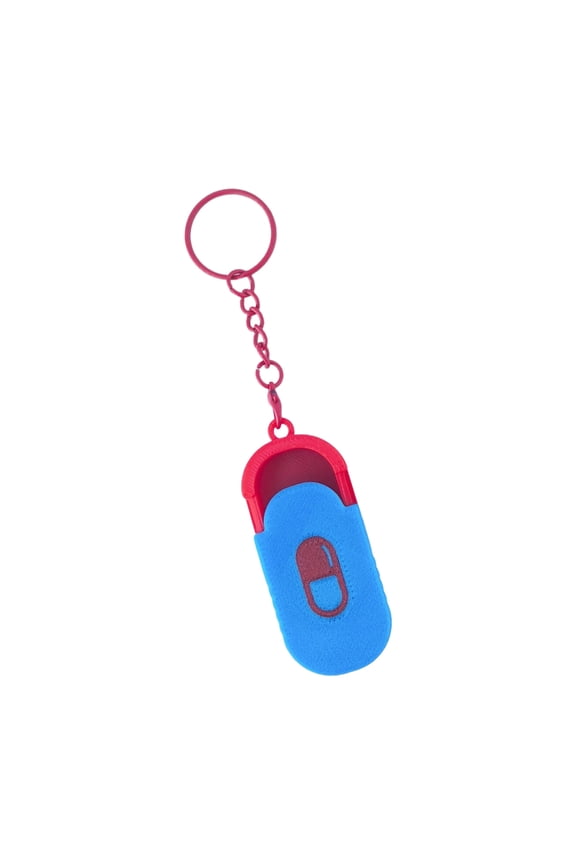 Miniature Storage Box On Keyring Little Keychain Organizers Great For Holding Tablets Earrings Or Spare Change