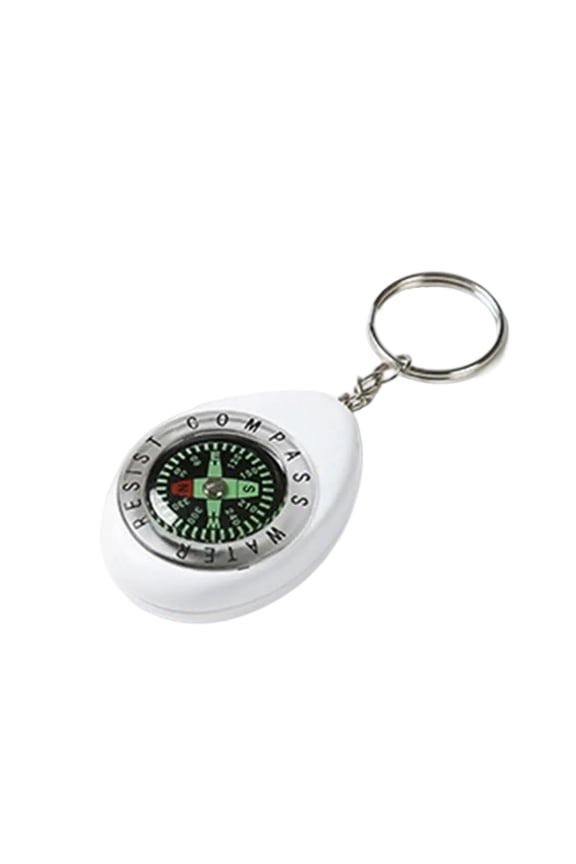 Miniature Survival Compasses Keychain Shockproof Waterproof Backpack Pendant for Camping and Outdoor Event