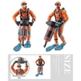 thumbnail image 1 of Miniature Swimmer Diver Figurines Set Toy People Models for Desktop Decoration and Hanging Displays, 1 of 6