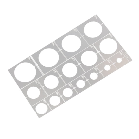 Miniature Tank Car Model Tire Coloring Tool With Precisions Guide Sprayer Stencil Template Tool Model Making Accessories