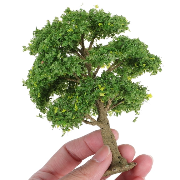 Miniature Trees Artificial Model Trees Sand Table Fake Tree Miniature Plant Tree Figurine For Landscape Diorama Scenery Diy Crafts Garden Ornament