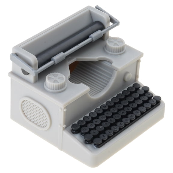 Miniature Typewriter Detailed Retro Decor for Collectibles, Enthusiasts & Vintage-Themed Displays