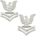 thumbnail image 1 of Miniature USN Petty Officer 2nd Class Collar Official Mirror Finish - pair, 1 of 5