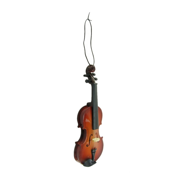 Miniature Violin Instrument Ornament Miniature Violin Instrument Ornament