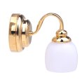 thumbnail image 1 of Miniature Wall Lamp 1/12 Scale Dollhouses Wall Sconce Lighting Accessories for European Decoration Living Room Display, 1 of 9