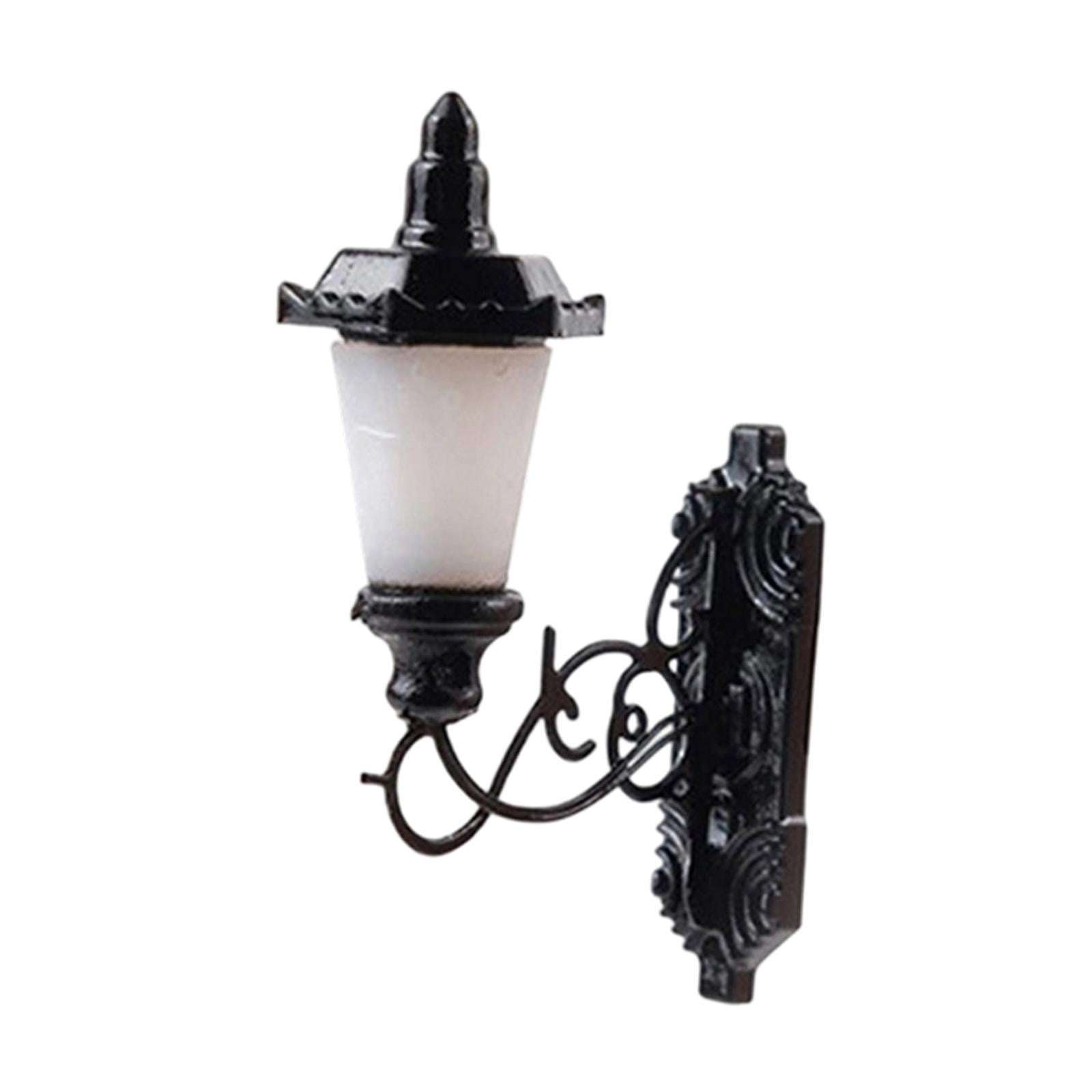 Miniature Wall Sconce Garden Lamp Model Architectural Building ...