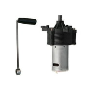 Miniature Wind Hydraulic Generator Hand Crank Manual Dynamotor Motor W/Handle Emergency Energy Dynamo Motor DC6V 12V 24V ,Portable