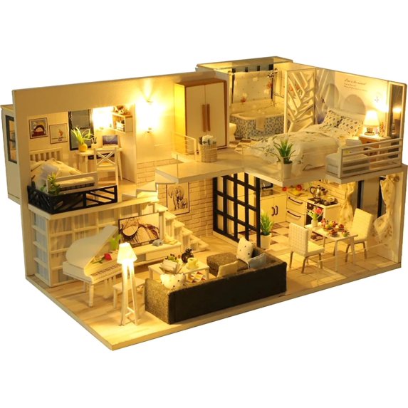 Miniature Wizardi Roombox Kit - Dollhouse Kit