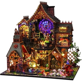 Wizardi Miniature Roombox Kit - Magic Forest Dollhouse Kit