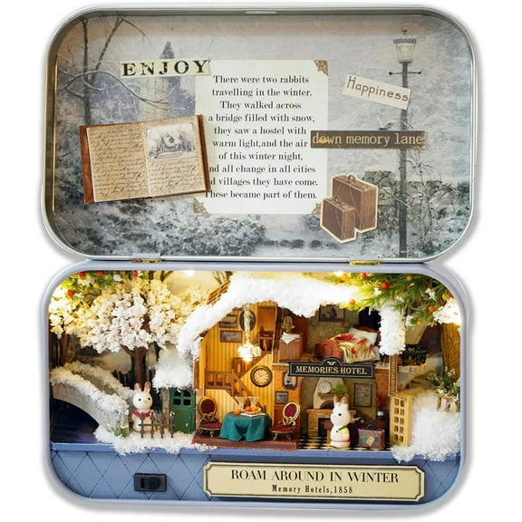 Miniature Wizardi Roombox Kit - Roam Aaround in winter