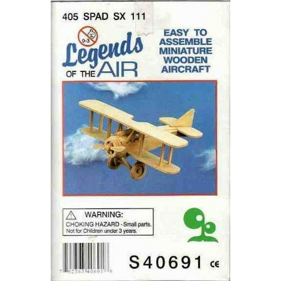 Miniature Wooden Aircraft 404 Nieuport 17
