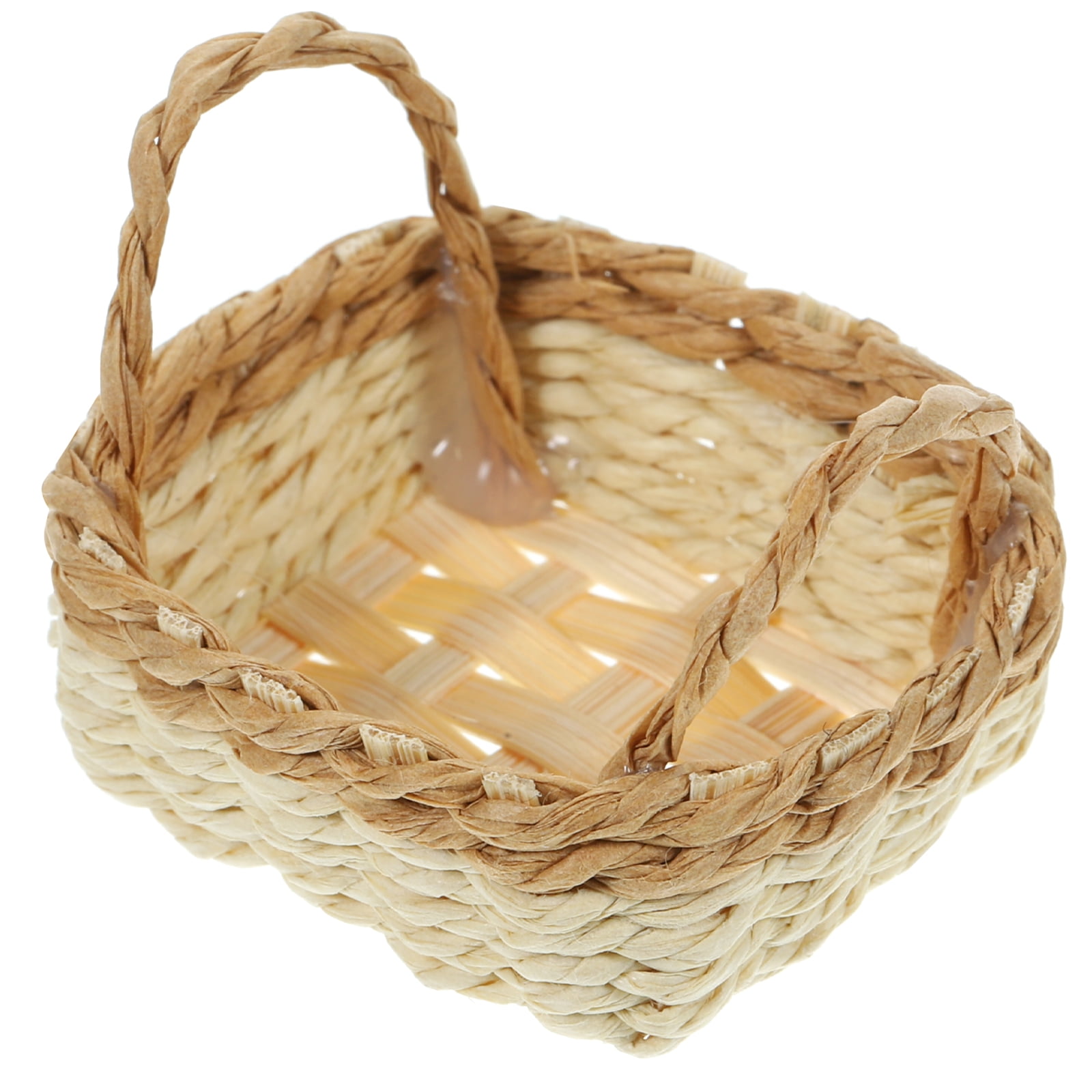 Miniature Woven Baskets Hamper Adorable Miniature Basket Kid Toy Basket ...