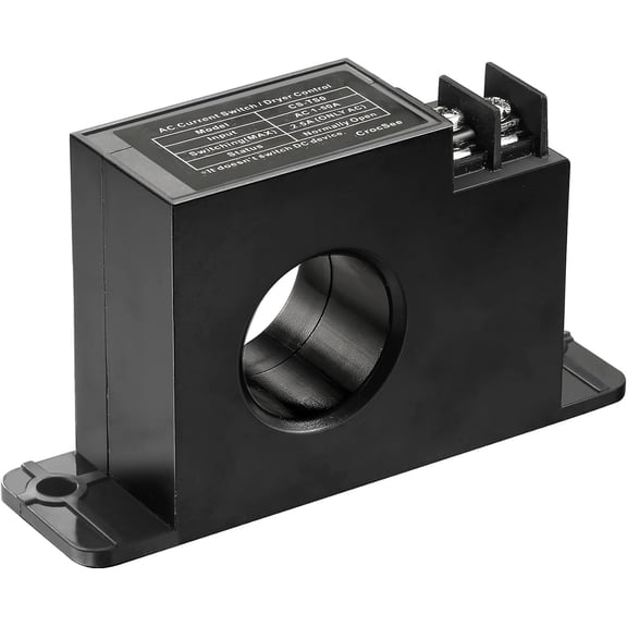 Miniature current switch, -0, normally open ampere sensor relay, 1-50 detectable