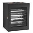 thumbnail image 1 of Miniatures Storage Case, 1:2500-1:3500 Scale Models, Wooden Display Holder, 5 Tray, 13 Slots, Clear View Transport Case for Collectibles (Minis Not Included), 1 of 6