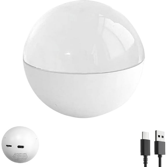 Minibee 2.7" Crystal Memory Sphere Digital Display – DIY Video & Photo Playback – Customizable Memory Orb for Wedding, Birthday, Anniversary Gifts