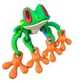 thumbnail image 1 of Minibee 3D Printed Magnetic Frog, Realistic Movable Frog Magnet Toy, Articulated 3D Magnetic Frog Model, Cute Jumping Magnetic Frog Decoration for Fridge, Locker, Car, and Metal Surfaces, 1 of 9