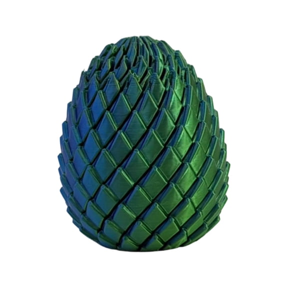Minibee 3D Printed Spiral Dragon Egg Stress Relief Fidget, Portable Sensory Item for Adults Teens, Ideal Classroom Prize Party Favors Easter Basket Stuffer