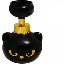 Minibee Cat Paw Soap Dispenser 1PC Black Kitty Pump Bottle for Bathroom