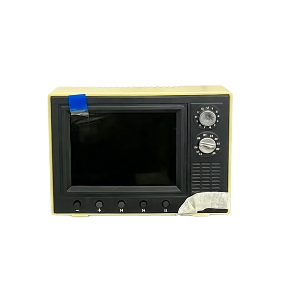 Minibee Collectible Mini Retro TV 8GB Storage 2.44 Inch HD Display Ultra Mini TV for 1:12 Scale Miniature Setups Home Decor Collection
Collectible Decor