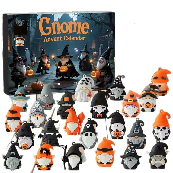 Minibee Gnome Advent Calendar 2025 – 24 Days Halloween Gnome Advent ...