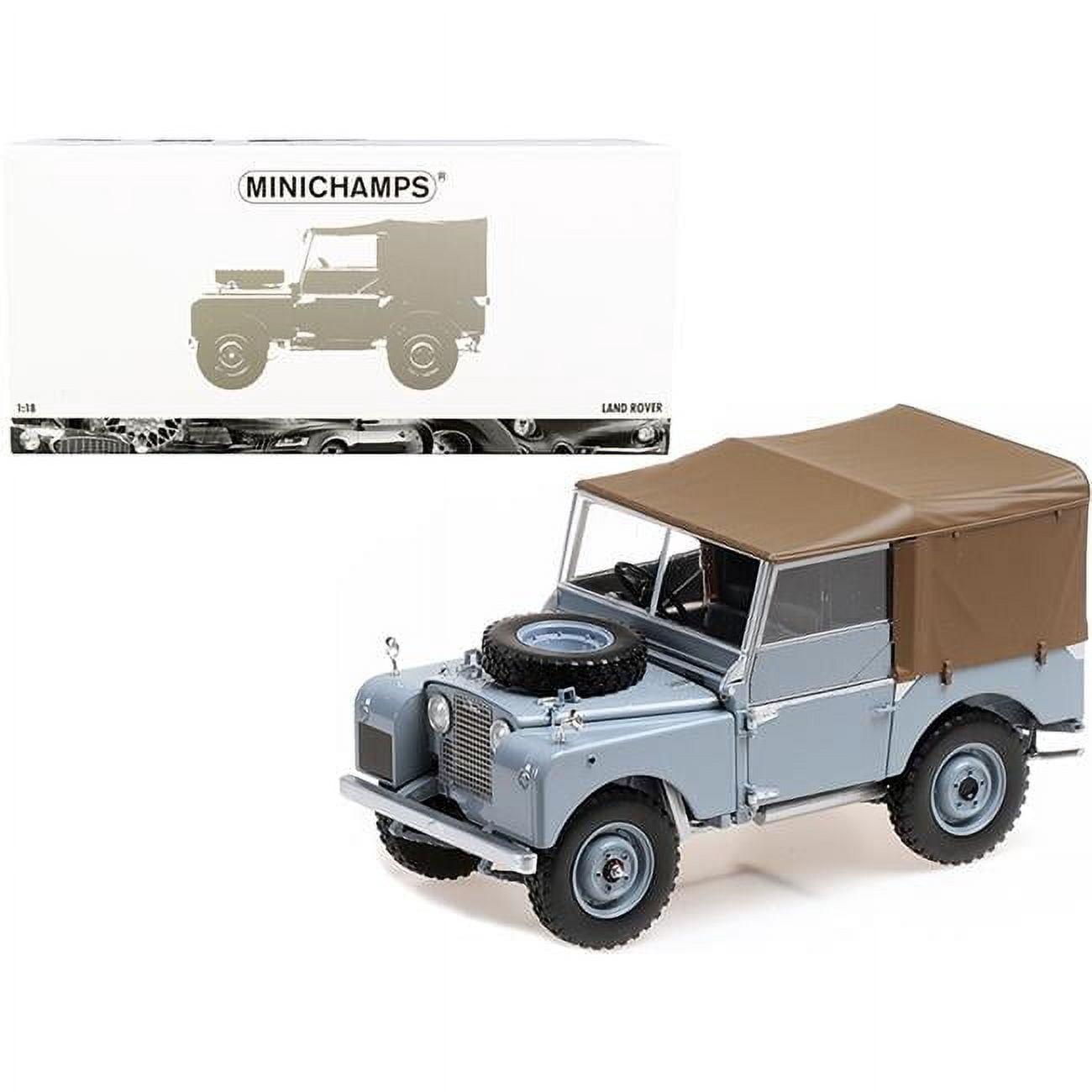 Minichamps 1-18 Scale Right Hand Drive 1949 Land Rover Canopy
