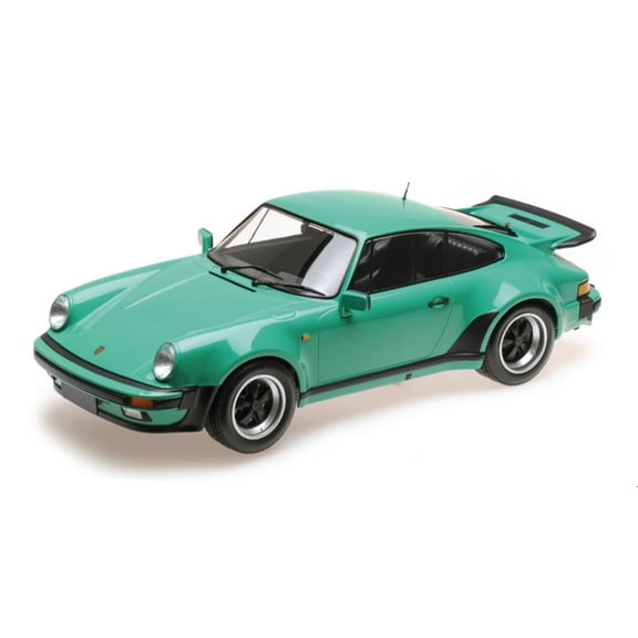Minichamps 1977 Porsche 911 Turbo 930 Coupe Mint Green 1:12
