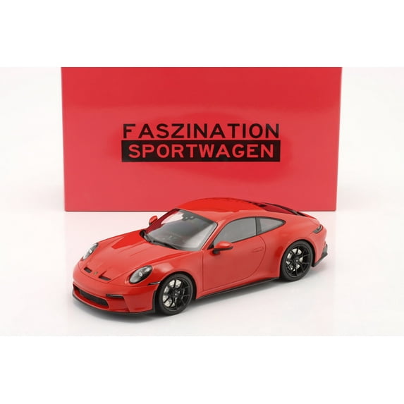 Minichamps 2022 Porsche 911 992 GT3 Touring Indian Red w/ Black Wheels 1:18 LIMITED