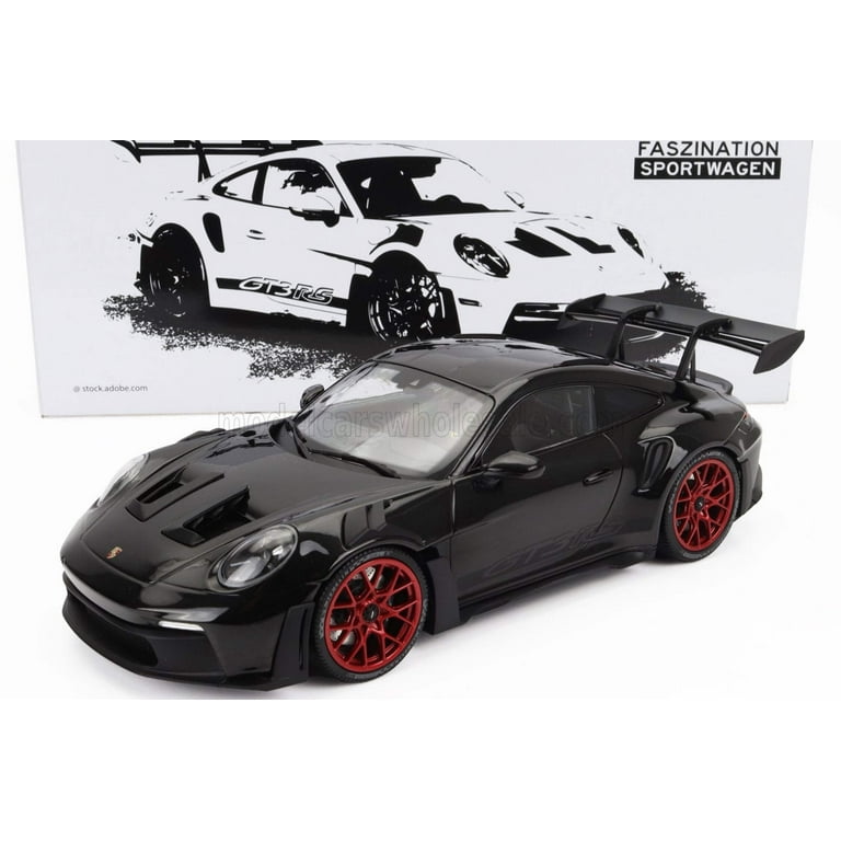 Minichamps 2023 Porsche 911 992 GT3 RS Black w/ Pyro Red