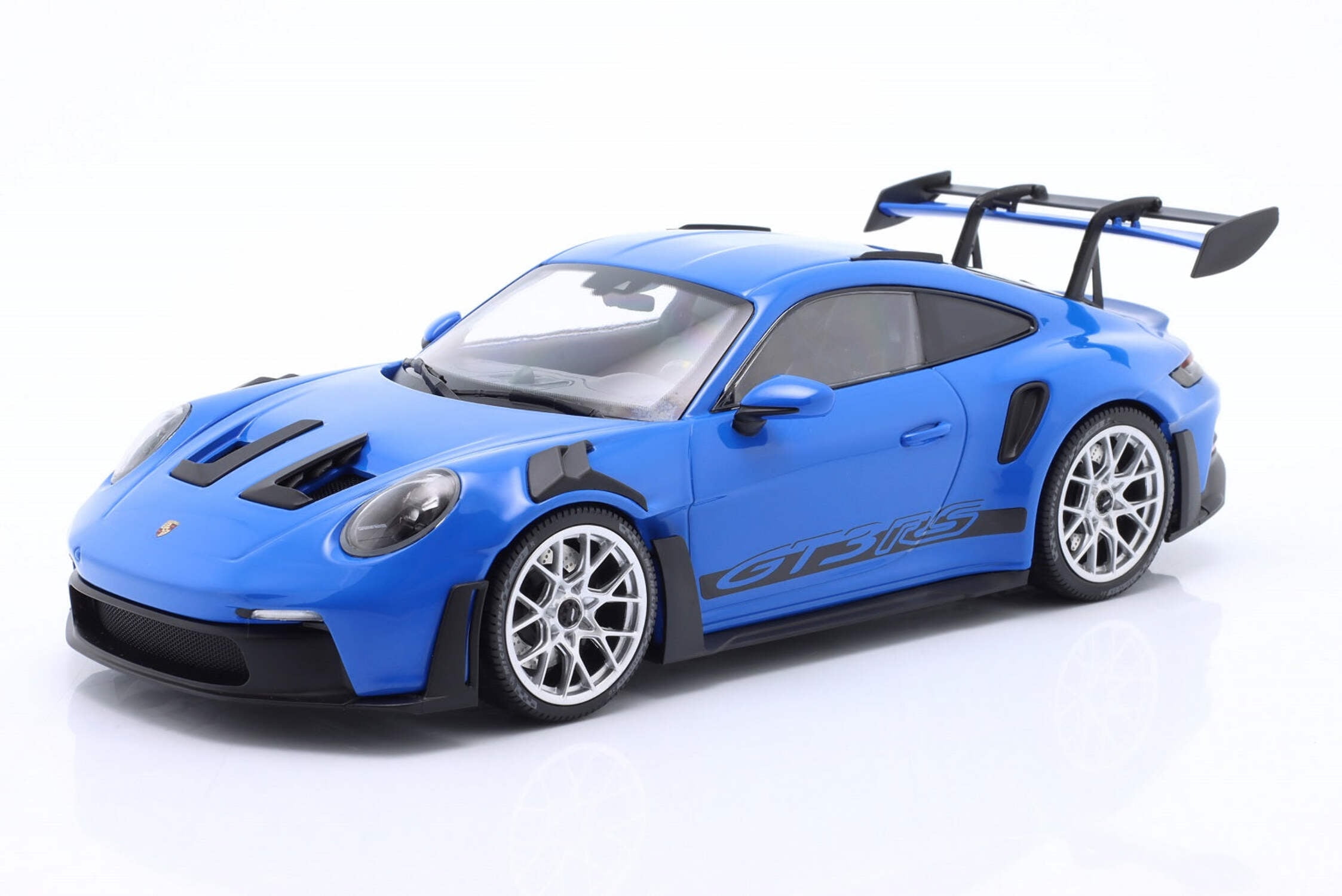 【MINICHAMPS】Porsche 911GT Shark Blue Minichamps 2023 Porsche 911 992 GT3 RS Shark Blue w/ Silver