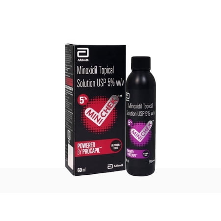 Minichek 5% Topical Solution By Abbottt - 60ml