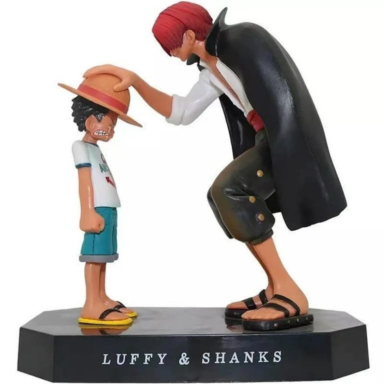 Minicloss 17cm One Piece Anime Figure Four Emperors Shanks Straw Hat Luffy  Action Figure One Piece Figurine