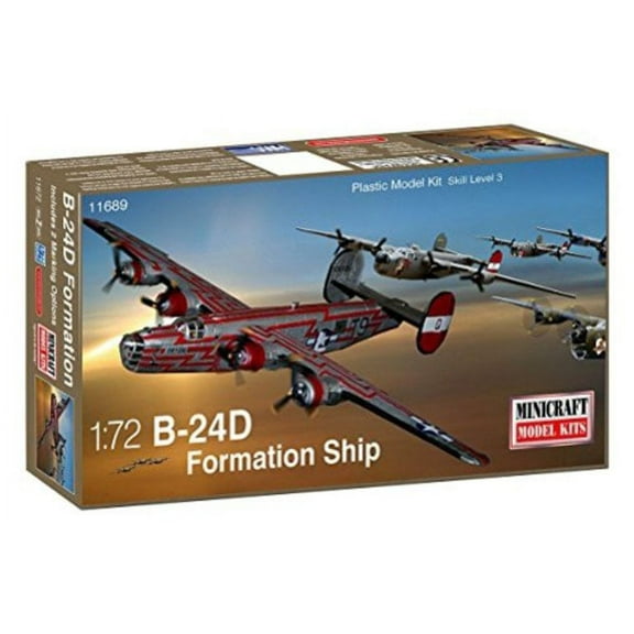 Minicraft B-24D USAAF Formation Ship Model Kit (1/72 Scale)