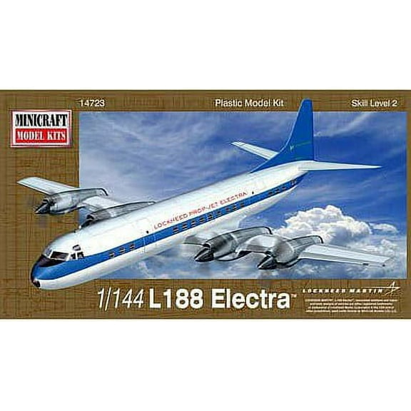 Minicraft L-188 Electra Demonstrator Model Kit (1/144 Scale)