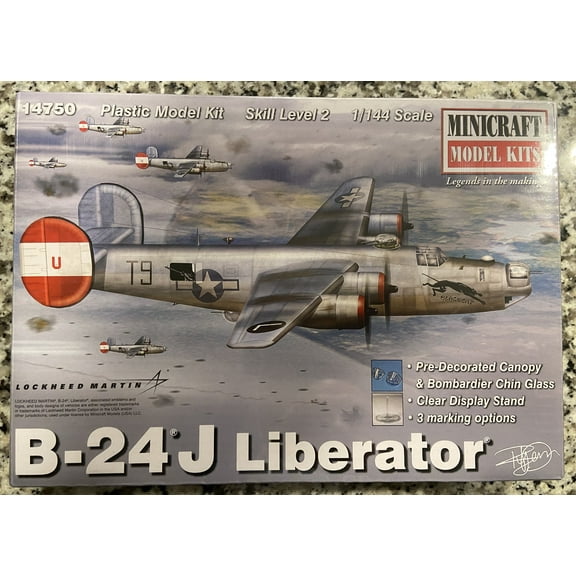 Minicraft Model B-24J "Liberator" - Scale 1/144
