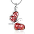 thumbnail image 1 of Minicremation Cremation Jewelry for Ashes - Memorial Keepsake for Beloved's Ashes Urn Pendants Butterfly Cremation Necklace for Ashes for Women, 1 of 6