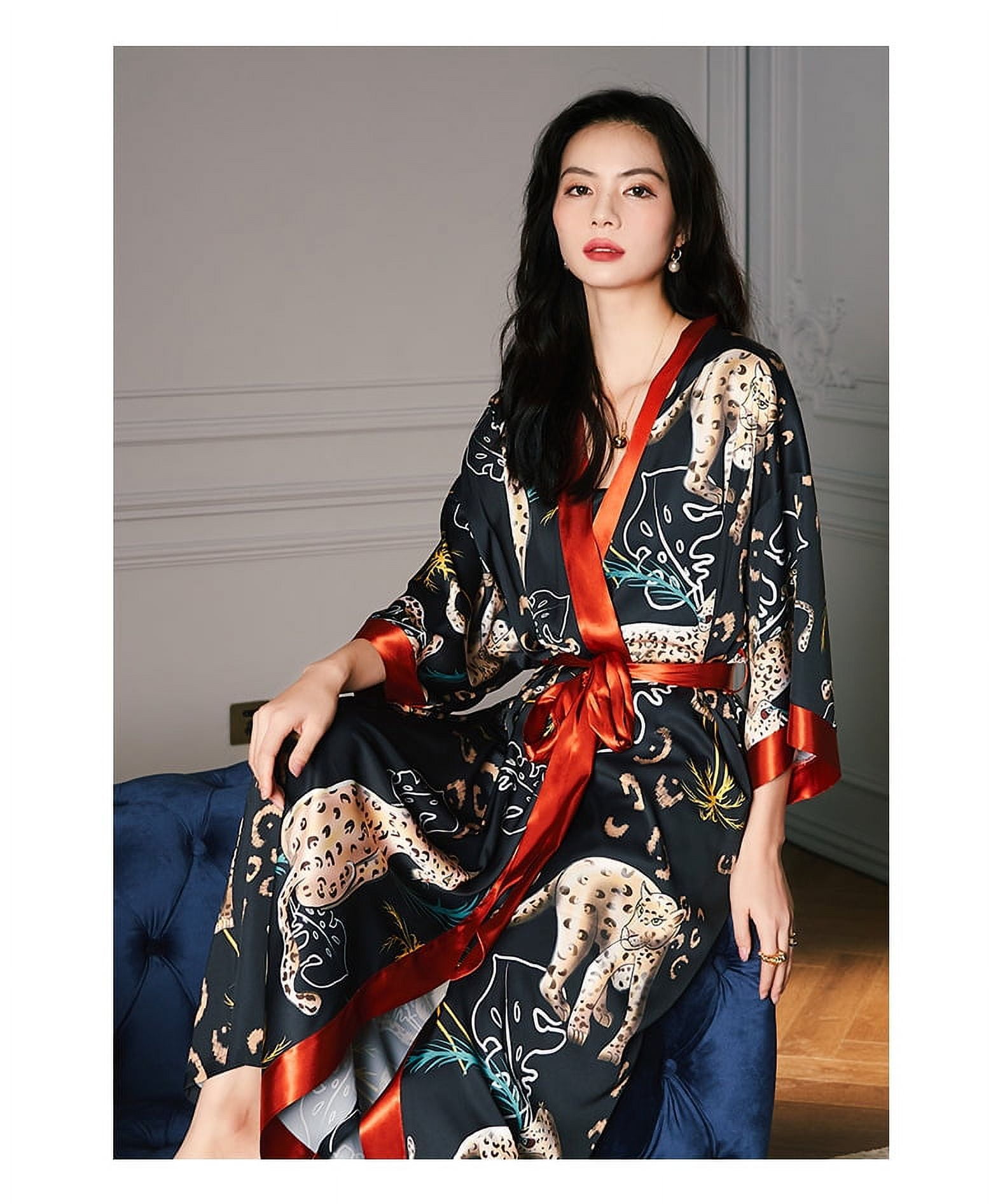 Yves Delorme Hanae Ladies Kimono Robe | Seymour's Home