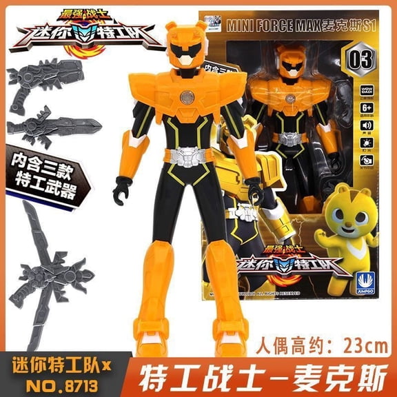 Miniforce Bolt, Volt, Semi & Max Ranger | LED Action Figures